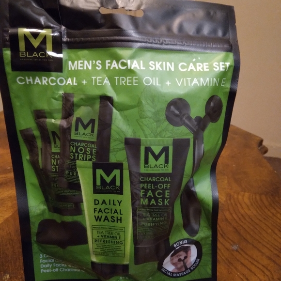M Black Grooming Mens Facial Skin Care Kit Poshmark